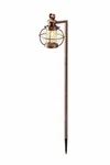 Kichler 28131 28.5 Landscape Path Light Lantern Olde Brick Bronze Crackle Glass. Fixed Price $96.60.