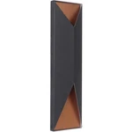 Craftmade Z3422-TBSB-LED Peak Outdoor Wall Light Textured Black/satin Brass. Fixed Price $174.80.