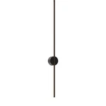 Dals Lighting RWS48-CC-BK Midnight Wall Sconce Black. Fixed Price $267.70.