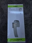 Good Lumens By Madison Avenue Silver Finish 6 Watt Led Outdoor Wall Mount. Fixed Price $29.99.