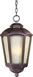 Maxim Lighting 85497TLML One Mottled Leather Tawny Linen Glass Hanging Lan. Fixed Price $59.00.