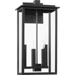 Quorum Westerly Outdoor Light Wall Mount, Noir 7027-4-69. Fixed Price $262.40.