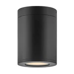 Hinkley Lighting Silo Outdoor Flush Mount, Black/etched 13592BK-LL. Fixed Price $159.00.