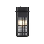 Elegant Lighting Palmer 15" Outdoor Sconce, Black/clear - OD360W15BK. Fixed Price $118.00.