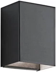 Kichler Walden 7 1/4" High Modern Black Outdoor Led Wall Light. Fixed Price $314.99.