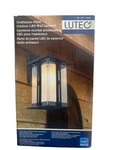 Lutec Craftsman Style Outdoor Led Wall Lantern Dusk Dawn Matte Black 810 Lumens. Fixed Price $49.99.