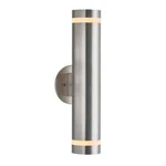 Artika 21" Indoor/outdoor Led Wall Light. Cylinder Stainless Steel Finish. New. Fixed Price $109.99.