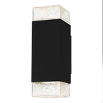 Matte Black Led Outdoor Wall Lantern From The Saxton Collection. Fixed Price $249.99.