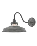 Hinkley Lighting 1195 Aged Zinc Troyer Single 12"H Outdoor Wall Sconce. Fixed Price $329.00.