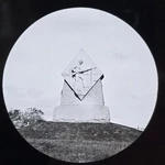 First Mass Infantry Antique Magic Lantern Glass Slide Photo Gettysburg Monument. Fixed Price $60.99.