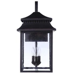 Craftmade ZA3134-TB Crossbend Outdoor Wall Light Textured Matte Black. Fixed Price $178.50.