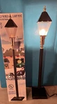 Vintage 1988 Telco Extending 24" To 30 Christmas Old World Lamp Post Light. Fixed Price $20.45.