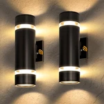 Dusk To Dawn Outdoor Wall Light, Waterproof Aluminum Sconce For Porch & Patio. Fixed Price $94.99.