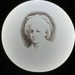 Antique Glass Magic Lantern Slide Photo First Lady Martha Washington. Fixed Price $14.95.