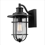 Globe Electric 44308 60W 120V Natural Black Vintage Turner E26 Wall Sconce. Fixed Price $39.99.