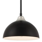 Craftmade ZA4911 Kahn 10"W Mini Pendant - Midnight / Satin Aluminum. Fixed Price $56.25.