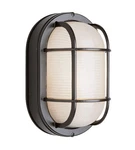 Trans Globe Lighting 41015-BK Aria 11 Inch Black Outdoor Bulkhead. Fixed Price $51.30.
