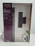 Home Decorators 12" Turrill Matte Black Wall Lantern With Gfci Outlet. Fixed Price $51.00.