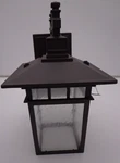 Linden 12.5" Tall 1-LIGHT Outdoor Wall Lantern Texturned Bronze By Savoy House. Fixed Price $25.00.