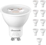 10-PACK GU10 Led Bulb Dimmable, 3000K Warm White Replacement For Track. Fixed Price $37.99.