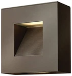 Hinkley Luna 9"H Bronze Rectangular Led Outdoor Wall Light. Fixed Price $499.00.