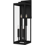 Quoizel WVR8209 Westover 4 Light 30" Tall Wall Sconce - Black. Fixed Price $223.99.