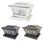 8 Black / Bronze Silver 6 X Solar Post Lights Outdoor Deck Cap Fence Lamp. Fixed Price $54.95.