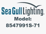Sea Gull 8547991S-71 Led Lantern, Parchment Glass Shade, Antique Bronze Finish. Fixed Price $39.95.