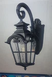 Farmhouse 25 Inch Outdoor Wall Lantern Sconce, 1-LIGHT Emliviar Black. Fixed Price $119.97.