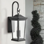 Hinkley Bromley 30"H Museum Black 3-LIGHT Outdoor Wall. Fixed Price $649.00.