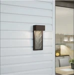 Park Harbor PHEL6101CHBRLED Dilling 15" Tall Outdoor Wall Sconce. Fixed Price $100.00.
