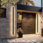 Yongjishun Pack 32INCH Long Outdoor Led Wall Light 24W Waterproof - Black. Fixed Price $78.96.